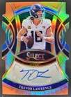2025 Panini Select Trevor Lawrence Tie-Dye Prizm Die-Cut /25 Auto Jaguars CL
