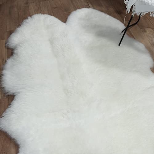 Genuine Australian Merino Sheepskin Rug, 4x6.6 ft Sheep Skin Rug, Lambskin - Picture 7 of 8