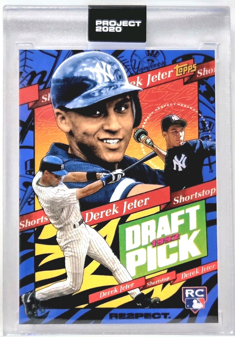 Topps Project 2020 - Derek Jeter By Tyson Beck #200 New York Yankees
