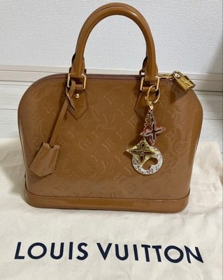 Louis Vuitton Alma PM Dune Vernis Monogram Handtasche M90170