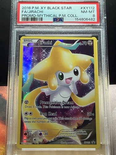 Jirachi graded PSA 8 for sale on eBay