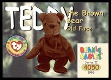 1999 Beanie Babies Series 2 Teddy the Bear (old face)  #235