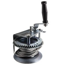 Treuil Manuel 1500kg Treuil Manuel for Bateau et Véhicules 10 Mètres de Câble.~