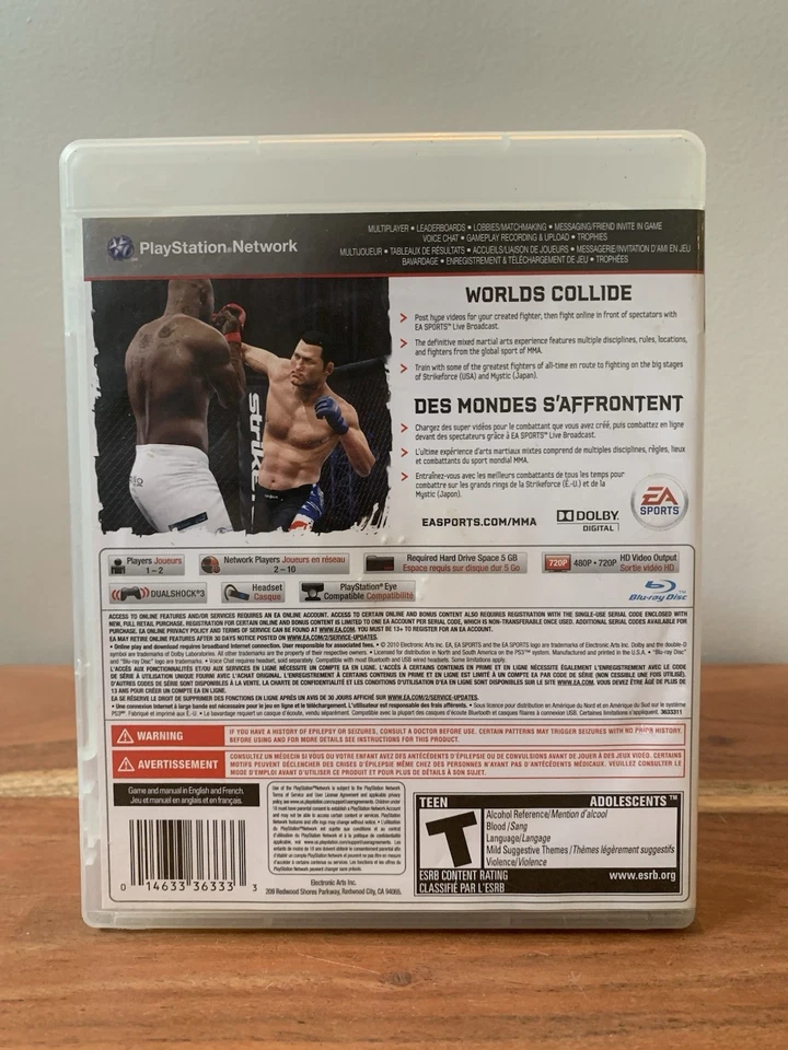 EA Sports :  MMA - PlayStation 3 - Image 2 of 3