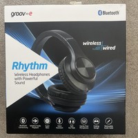 Groov e Rhythm Wireless Headphones - Headphones Black