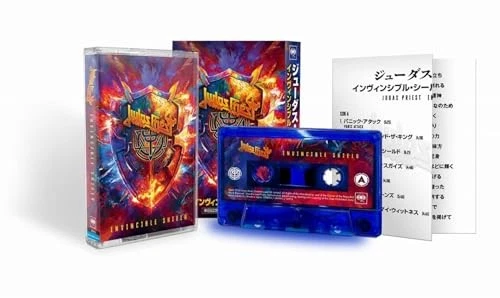 Judas Priest Invincible Shield Deluxe Edition Cassette Japan LTD 3BT — 第 2/4 张图片