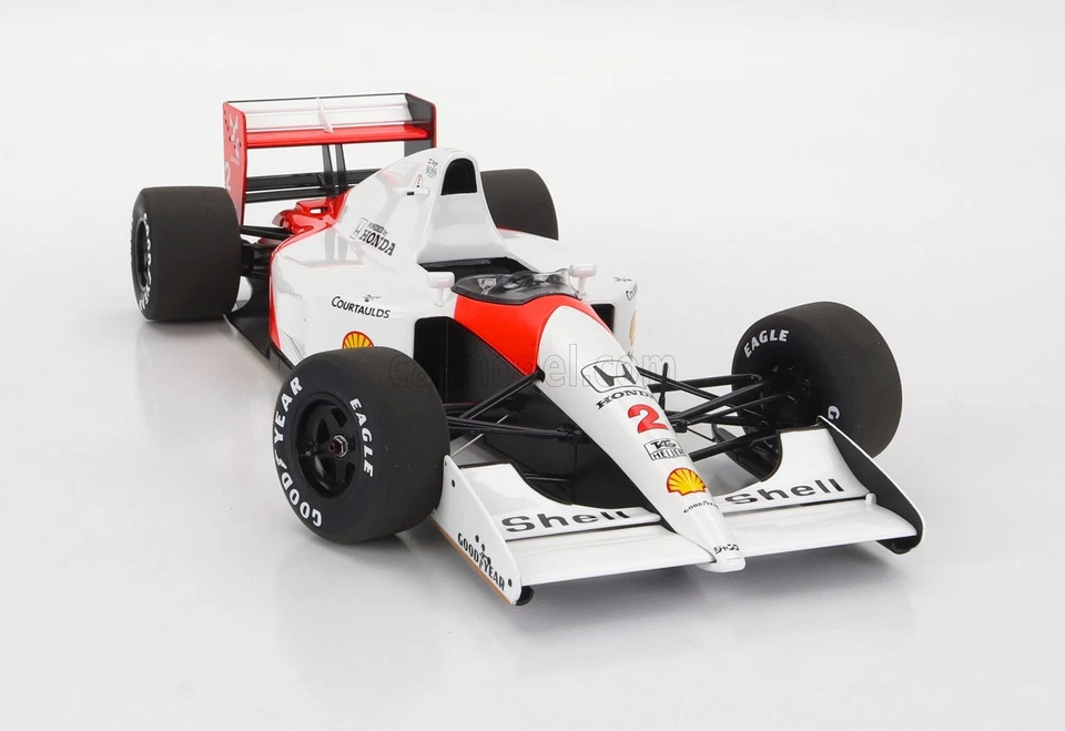 MODELLINO AUTO STATICO AUTOART MCLAREN F1 MP4/6 SUZUKA GP 1991 BERGER SCALA 1/18 - Immagine 4 di 4