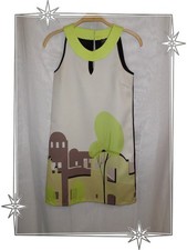 Robe Droite Courte Vert