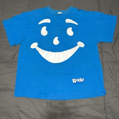 VTG KOOL AID MAN BLUE GRAPHIC TEE SHIRT 2XL