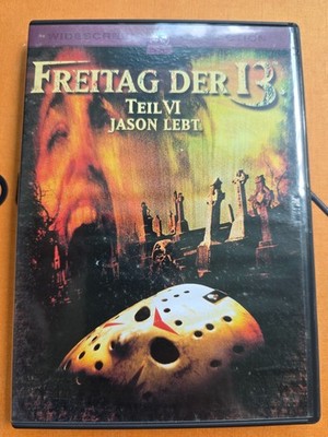 Freitag der 13 Teil VI 6 Jason lebt DVD SPIO JK FSK18 Paramount
