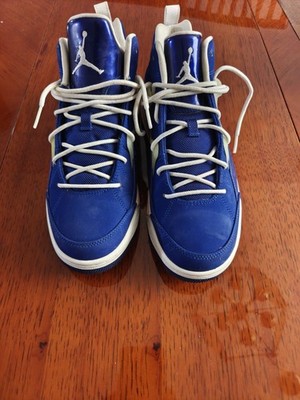 Nike AirJordan Courtside 23 Game Royal Blue White Orange 574417-409 Men's Size 9