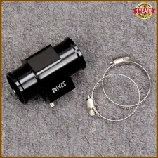32mm Water Temp Temperature Joint Pipe Sensor Gauge Radiator Hose Adapter &Clamp