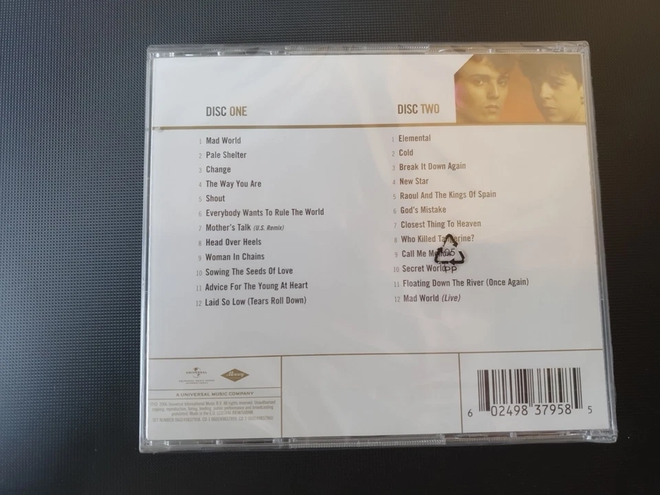 2 CD Album 2006 *TEARS FOR FEARS**GOLD* NEU & OVP FOLIE VERSIEGELT, 24 Best Of  - Bild 2 von 2
