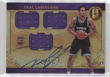 2016-17 Panini Gold Standard Rookie Jersey Triple 32/99 Skal Labissiere Auto 8f4