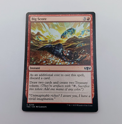 Big Score MTG Common Magic: The Gathering Tarkir: Dragonstorm Commander Instant