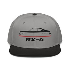For RX-4 1972-1979.svg Fans Cap Car Snapback Hat Birthday Gift Racing Unisex