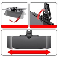 Eurowagens Car Sun Visor Extension Windschutz Sonnenblenden Erweiterung