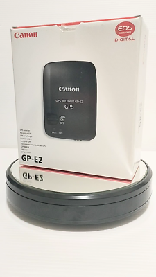 igennem Afslut Børns dag CANON GP-E2 GPS Receiver for Canon EOS 5D Mark III Digital SLR Black From  Japan | eBay