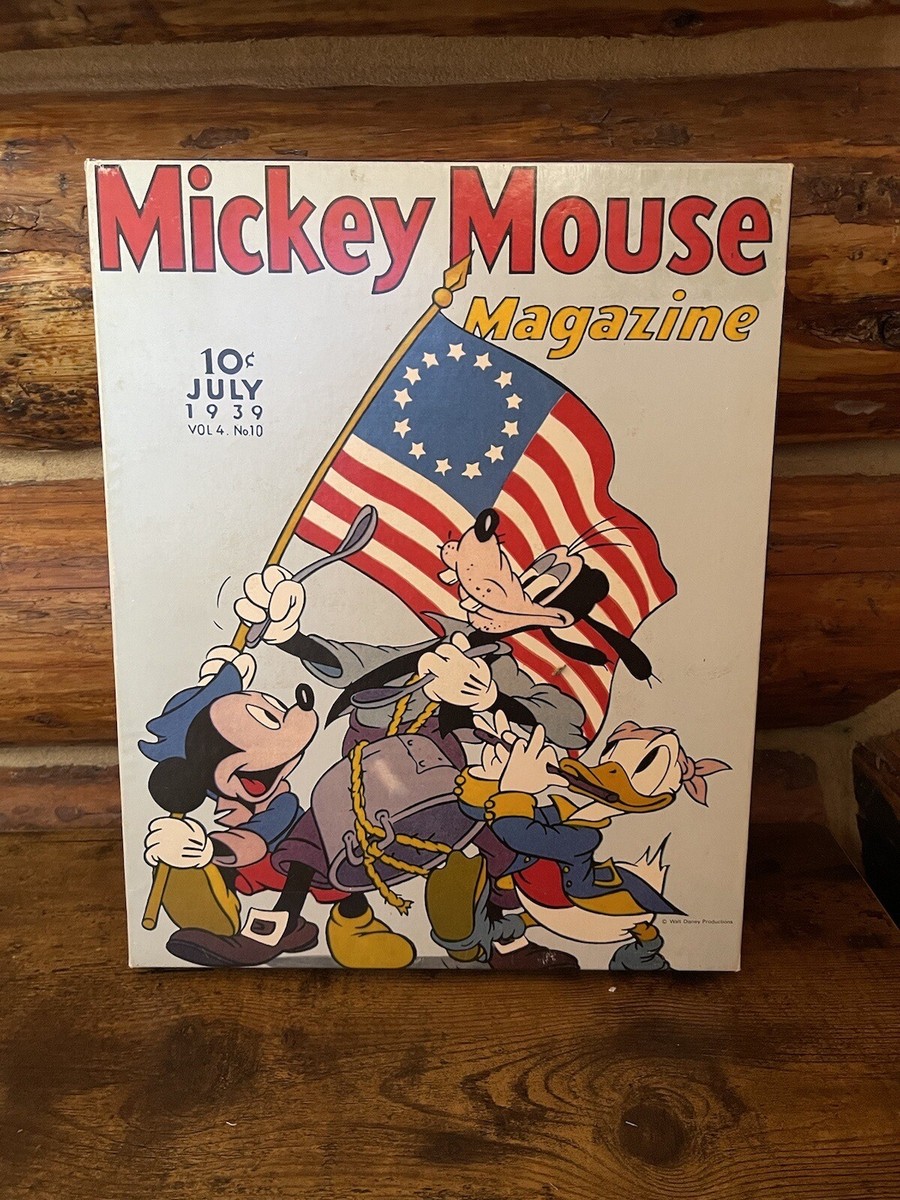 Mickey Mouse Magazine Puzzle - Missing Pieces - Box In Great