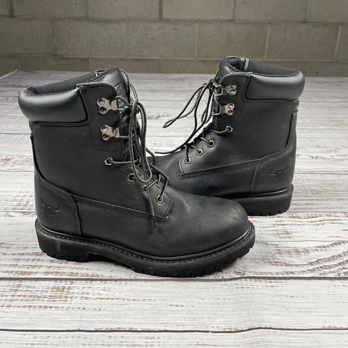 texas steer black boots