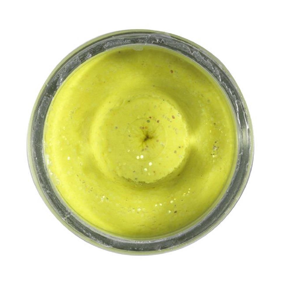 Тесто для наживки форели Berkley Powerbait с натуральным чесноком Sunshine Yellow Forellenteig 2590₽