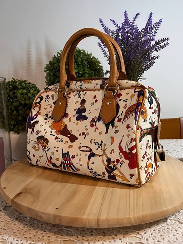 Borsa Piero Guidi Magic Collezione "The Circus" Bianco Nuova Pelle - Foto 2 di 8