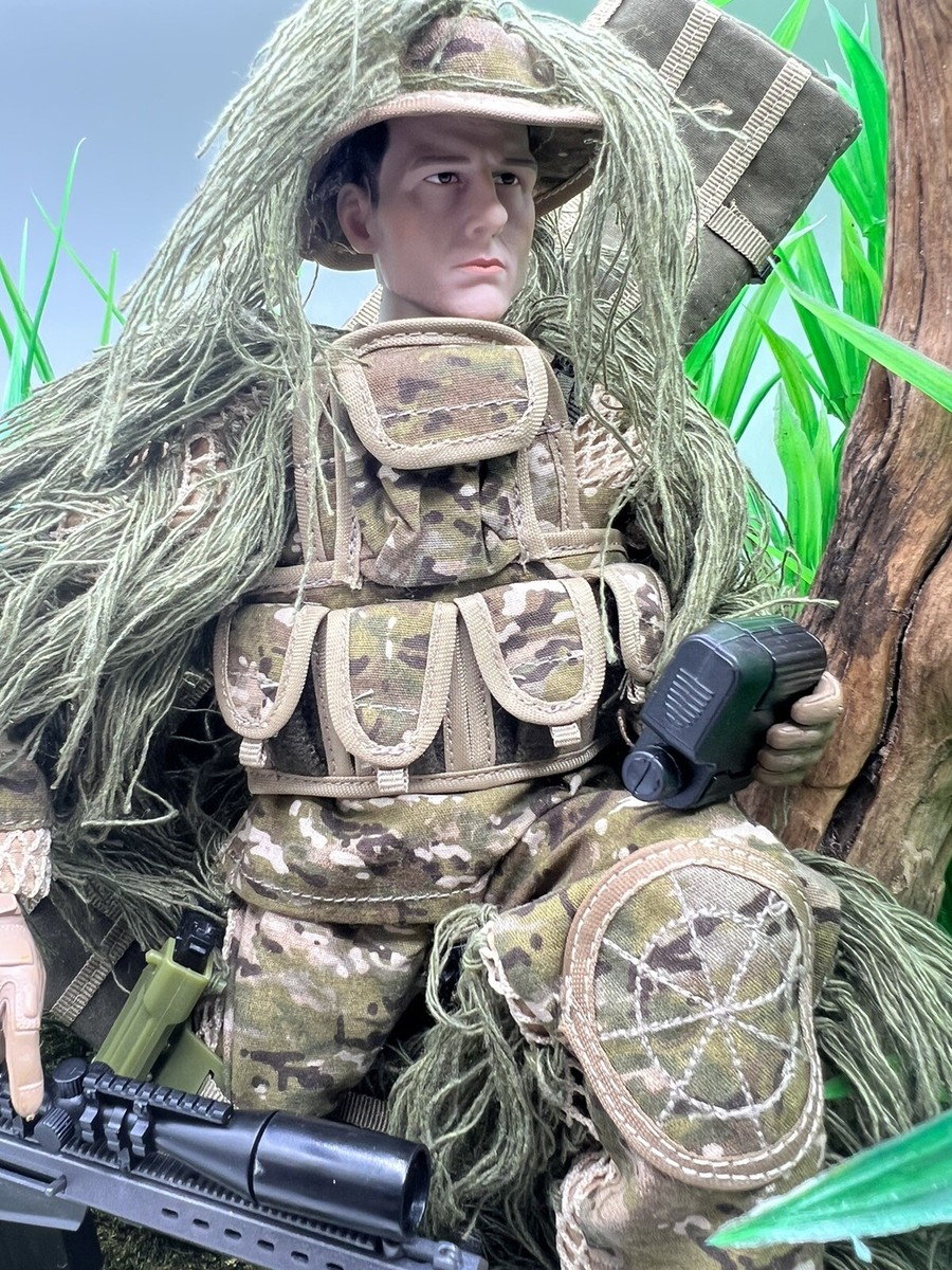 Sniper Elite 1/6スケールフィギュア 1/6 Scale Sniper Elite Action Figure With Accessories 12