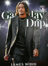 NEW 2025 Topps Series 1 Celebration James Wood RC Gameday Drip Insert #GD-3