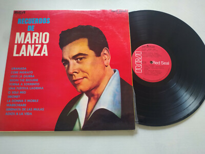 Mario Lanza Recuerdos de Lanza RCA 1959 - LP 12'' Vinilo VG/VG