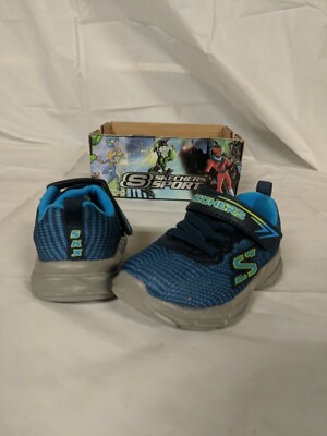 Boy's Blue/Navy Skechers Sport Eclipsor Shoes Size 95030N