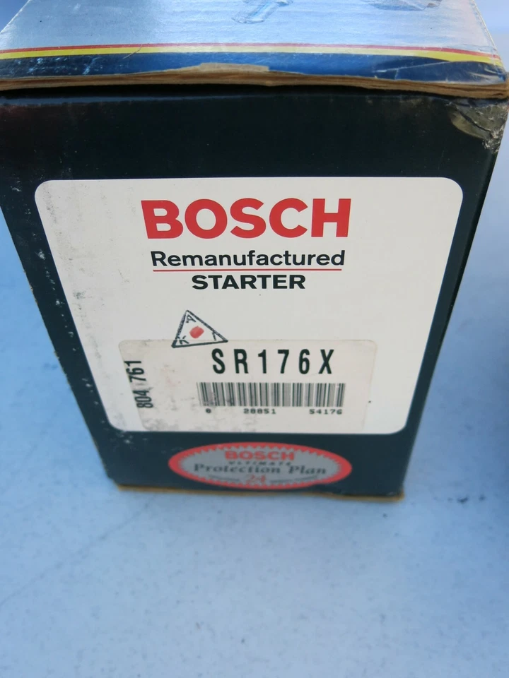 BOSCH Starter Motor Remanufactured fits 80-06 Subaru (SR176X) - Image 3 of 3