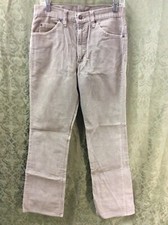 Vintage Levi  s Pants 30x31 gray 517 Corduroy Bootcut Western USA Made 70-80s