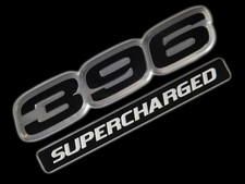 Vms 1 Chevy 396 Ci Supercharged Big Block Engine Ho Emblem Black Silver Vms 1 Chevy 396 Ci Supercharged Big Block Engine Ho Emblem Black Silver