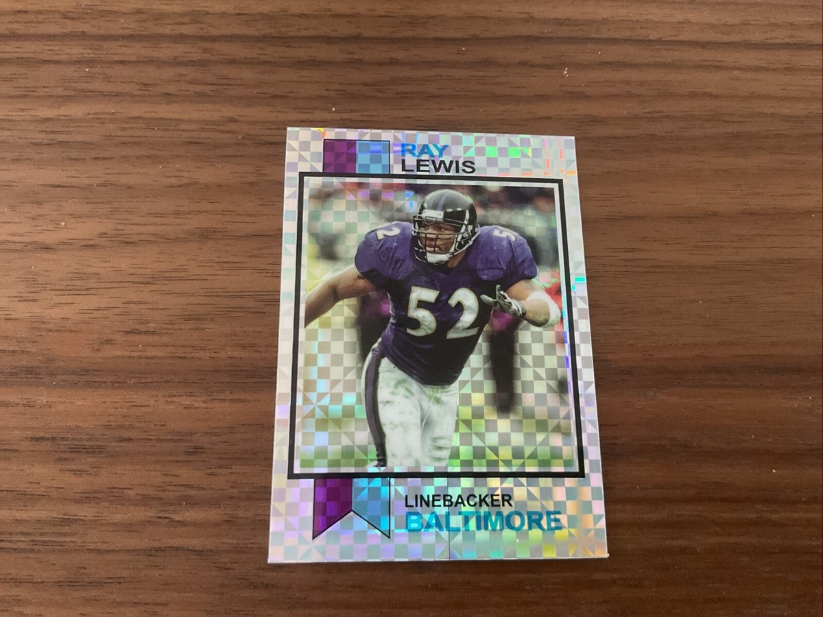 P.Mt.Lewis (vp♯C) OC 2023 Topps Composite - Topps 1973 X-Fractor #20 Ray Lewis | eBay