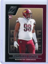 Phidarian Mathis Rookie RC 2022 Panini Zenith Base #159 Washington Commanders