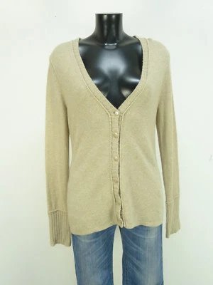 BLOOM STRICKJACKE GR 40 / HELLBRAUN & MIT CASHMERE   ( O 4091 ) - Bild 1 von 4