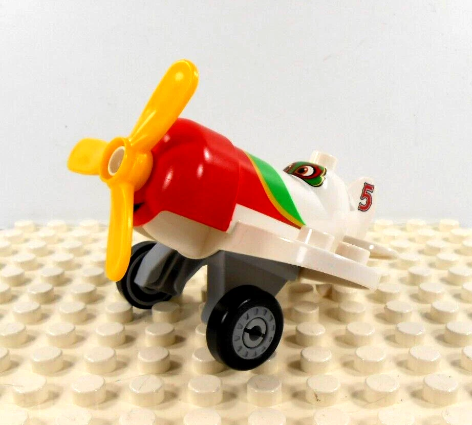 Lego Duplo Item El Chupacabra w landing gear red white green