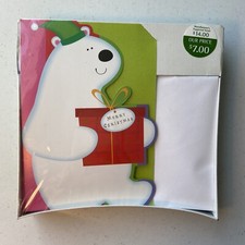  18 Christmas Holiday Cards  and a Happy New Year   Polar Bear New in Box 