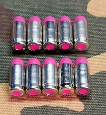 380 SNAP CAPS  SET OF 10 (PINK+NICKEL)