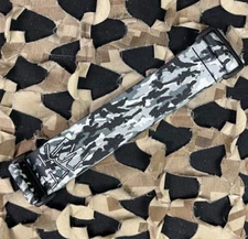 NEW KM PAINTBALL UNIVERSAL JT GOGGLE STRAP - GREY CAMO