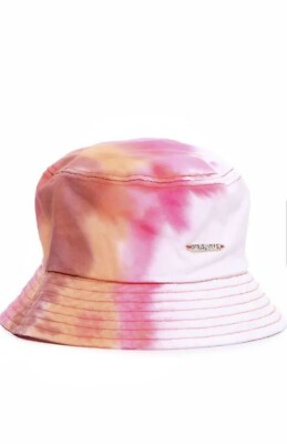 NWT Steve Madden Summer Fas Womens Bucket Hat. Pink/Orange &  Burgandy. $38.00