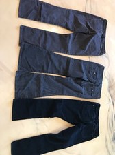 3 Pair Lot Gap Corduroy Size 12 And 31 / 16 Blue Grey 