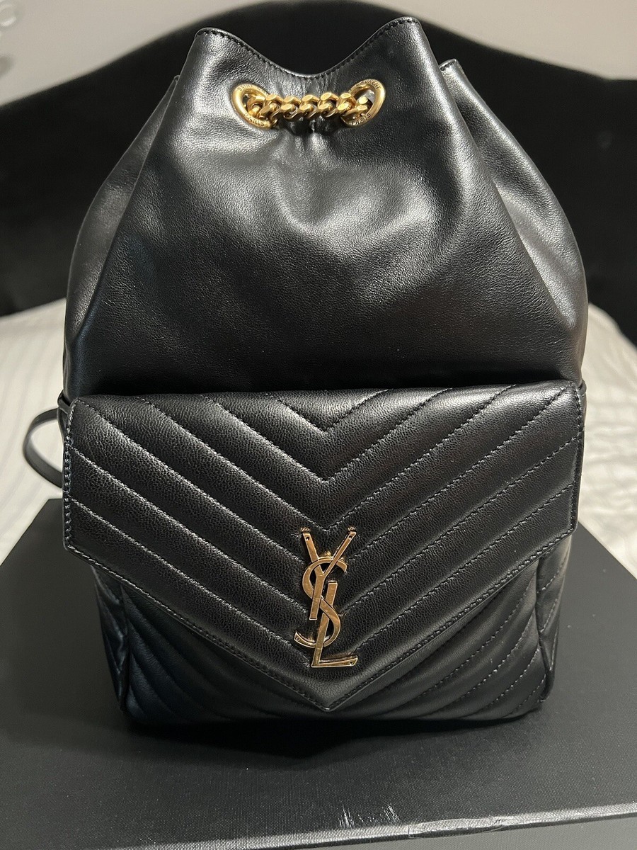 Ysl Loulou Backpack Ysl Black Backpack Handbags Ysl Loulou Medium