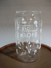 *NEW* Everyday Dose Mushroom Glass Iced Mushroom Coffee White Mushrooms
