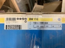 Linisher Wide Sander Sanding Belt Hermes Abrasives BW110 150x7000mm BOX
