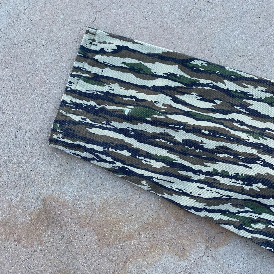 True 80s Vintage Spartan Realtree Camo Shirt Mens L Camouflage Hunting USA Made - Image 4 of 4