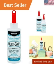 4oz Multi-Grip All-Purpose Glue - Waterproof, Strong Bond for Crafts & Repairs
