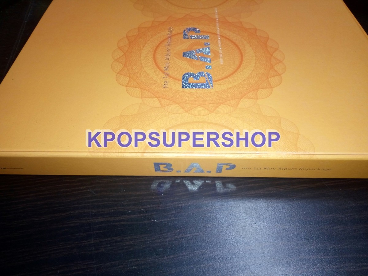 B.A.P 1st Mini Album Repackage Crash CD Good Condition OOP Split