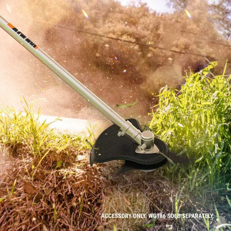 WORX WA0221 NITRO 40V DriveShare 10" Universal Brush Cutter Attachment