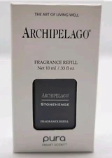 NIB*NEW PURA Smart Scent ARCHIPELAGO STONEHENGE FRAGRANCE Refill 0.33
